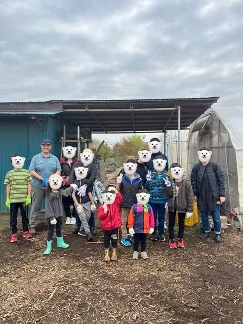 キャメロン先生の畑で農業体験レポ【立川・国分寺英会話スクール】