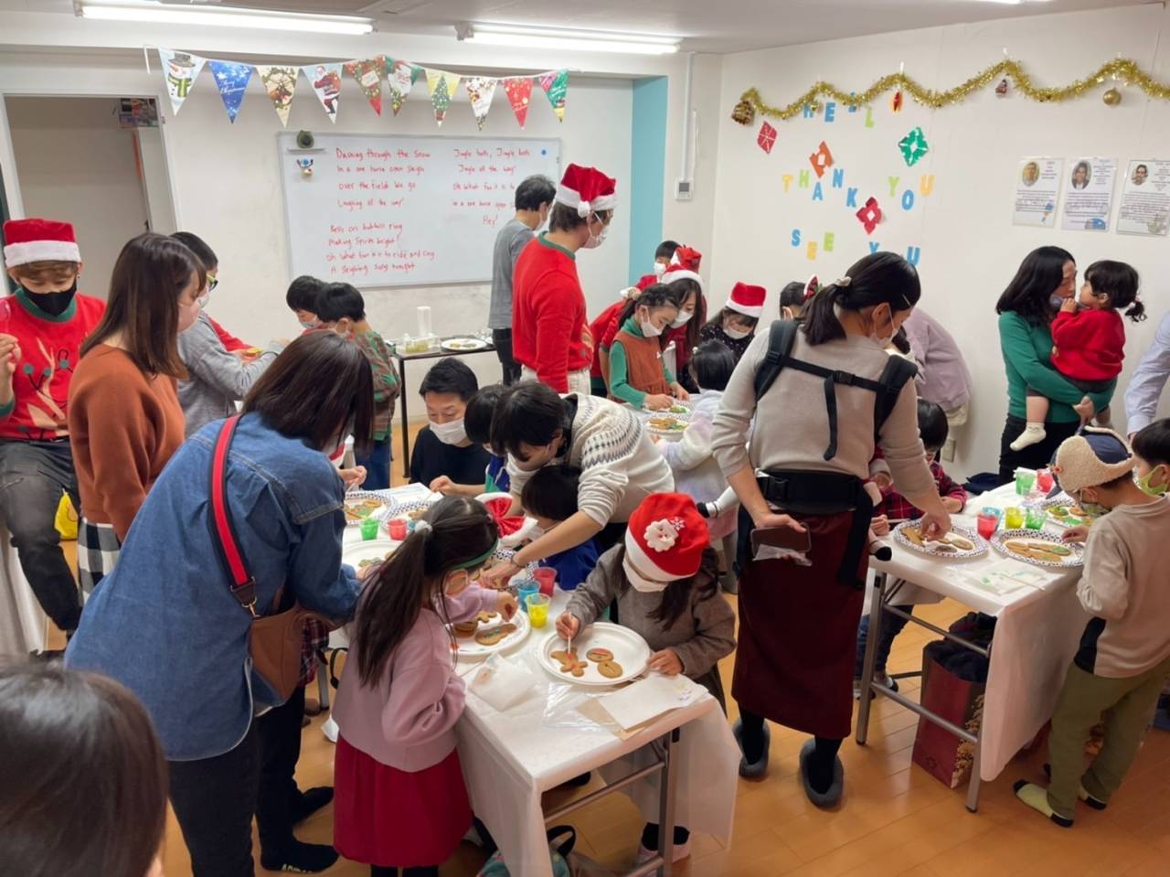 KIDSクリスマスパーティーの報告【立川・国分寺英会話スクール】