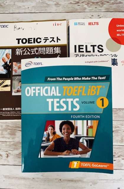 TOEIC,IELTS,TOEFL対策できます【立川・国分寺英会話】