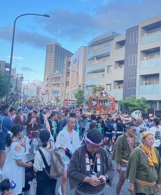 立川 諏訪神社お祭り8/24，25日　ありがとうございました!【立川・国分寺英会話】